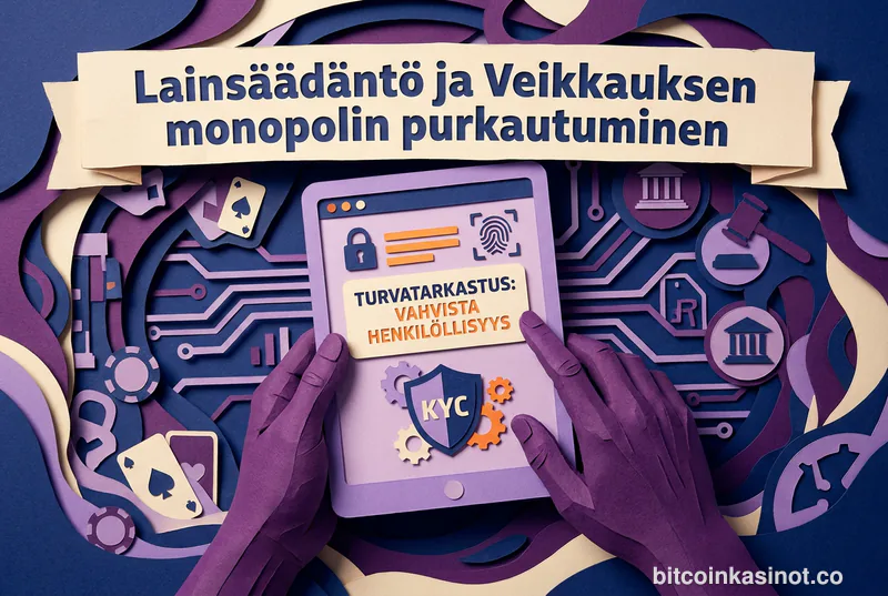 Lainsäädäntö ja Veikkauksen monopolin purkautuminen