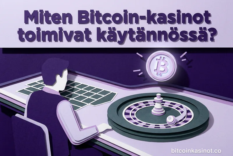 Miten Bitcoin-kasinot toimivat käytännössä?